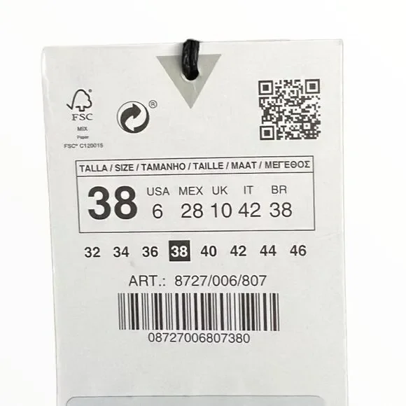 ZARA | Anthracite Gray | STRAIGHT CUT SHORTS - Picture 6 of 8